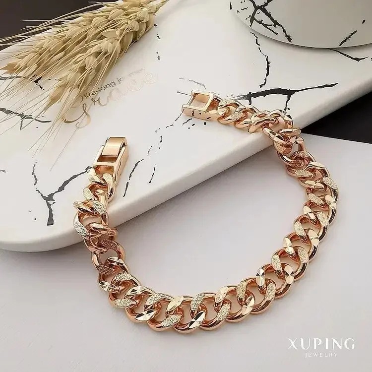 دستبند زنانه کارتیر طرح تراشدار برند ژوپینگ