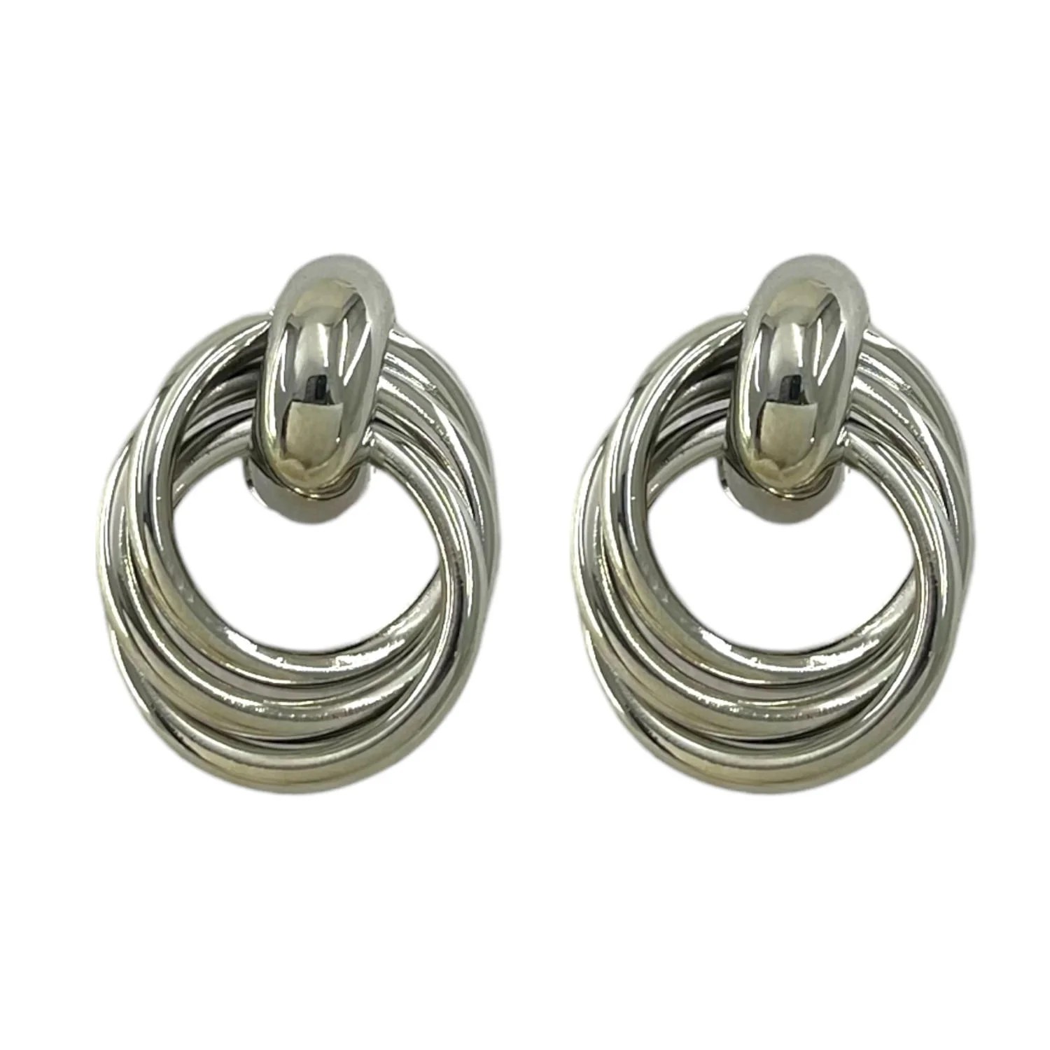 گوشواره زنانه حلقه ای مدل آمیتیس